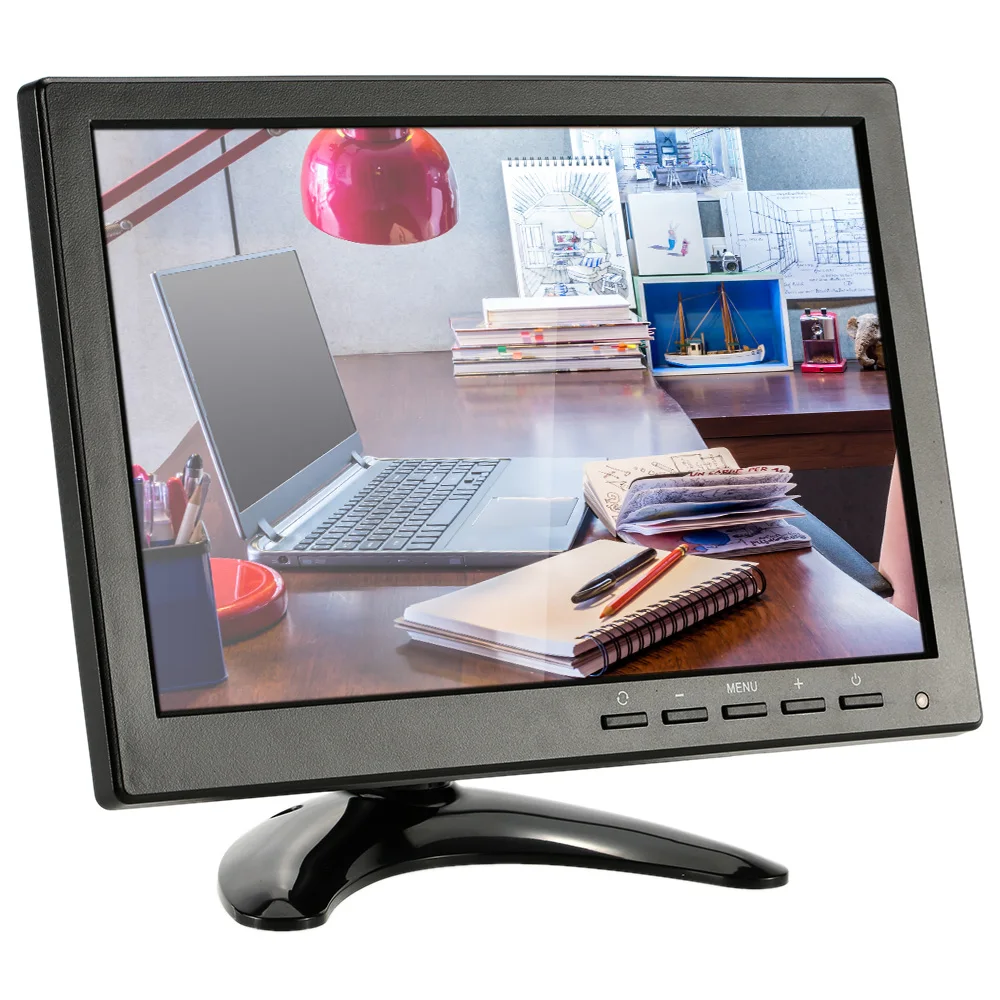 10 1 ”светодиодный IPS монитор с HD/VGA/BNC/AV/USB портами и поддержкой дистанционного