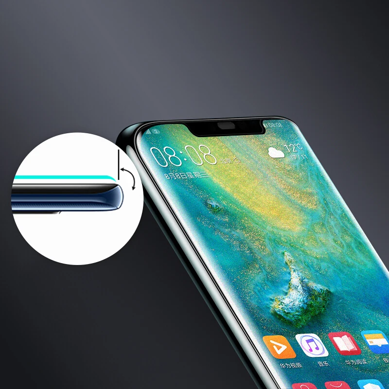 JGKK матовое закаленное стекло для Huawei Mate 20 Pro матовая защитная пленка без