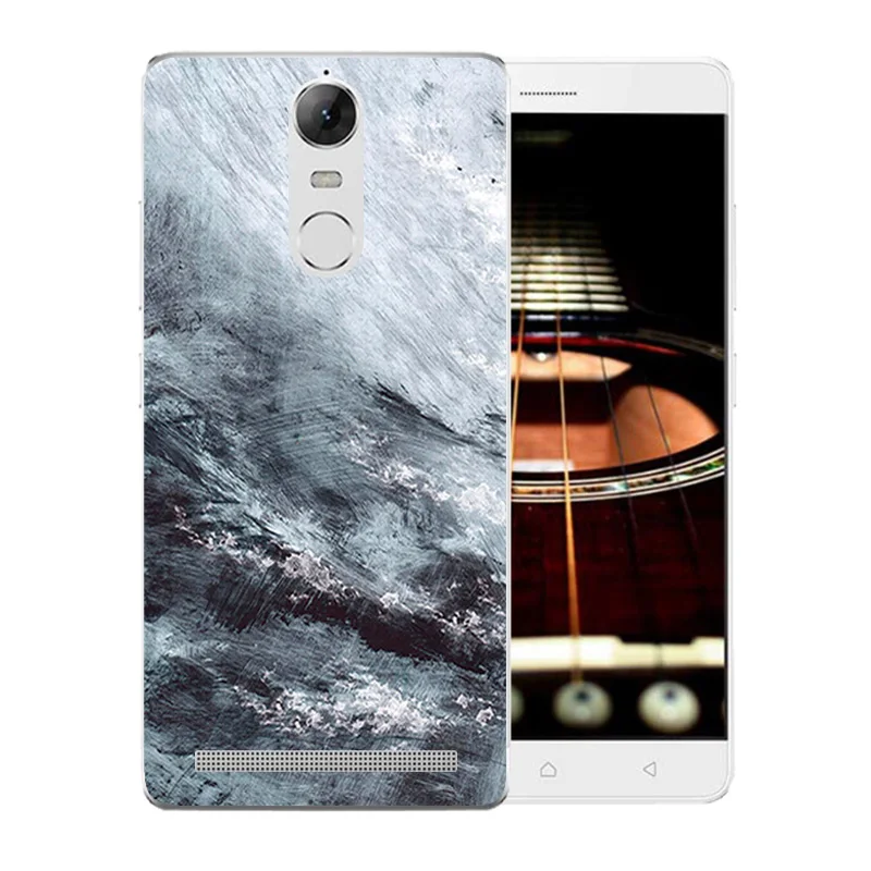 Чехол для телефона Lenovo K5 Note A7020 Pusscat с узором из кожи 5 дюймов Funda Мягкий ТПУ