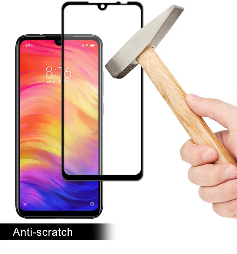 Для Xiaomi Redmi Note 7 стеклянная защита экрана полное покрытие Броня закаленное стекло для Xiaomi Xiomi Redmi Note 7 профессиональная защитная пленка
