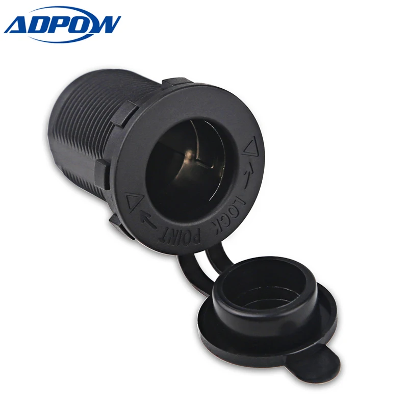 12В мотоциклетная Зажигалка для автомобиля Авто Лодка Трактор прикуриватель