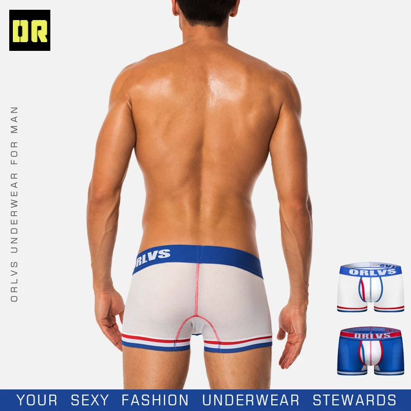 C мужское Брендовое сексуальное нижнее белье боксеры дышащие Cueca мужские трусики