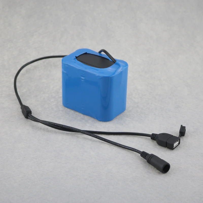 8,4 V USB/DC5.5 выход 36000mAh 6X26650 литий-ионная аккумуляторная батарея для велосипеда с 8,4 V зарядным устройством