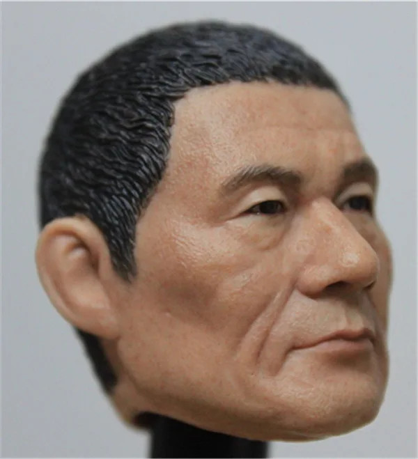 Brand New 1/6 Масштаб Глава Sculpt Японии Директор Китано Такеши Лепить Аксессуары для 12
