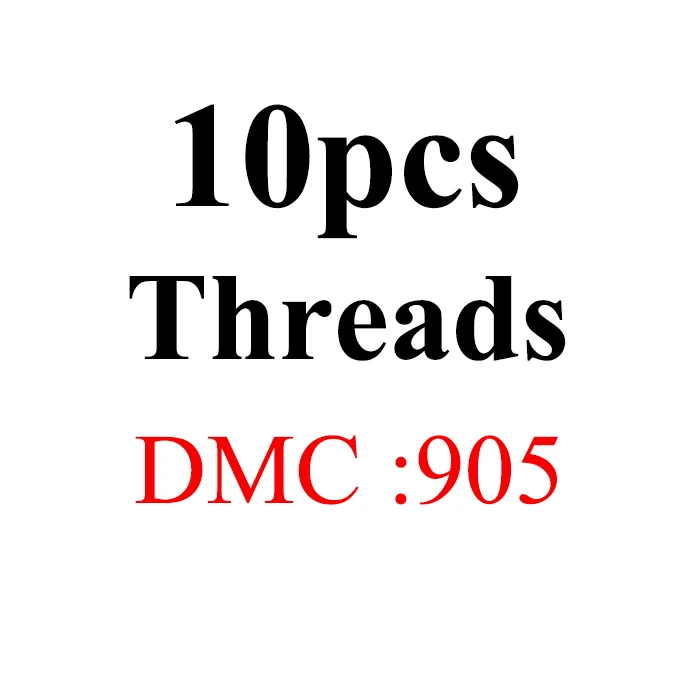 1.2m10pcs-DMC905 Golden Panno DIY DMC 893-926 вышивка нитью нитки 10 шт./лот 1,2 м Набор для вышивки крестом наборы для вышивки крестом 11,12 - Цвет: 1.2m10pcs-DMC905