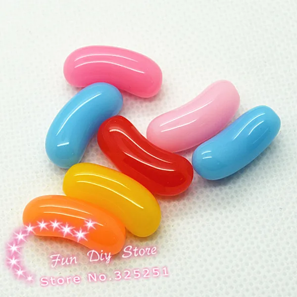 Разноцветные полимерные миниатюры Jelley в виде конфет украшение для кукольного