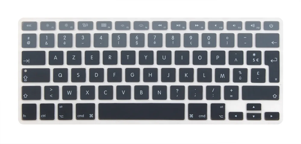 Французская клавиатура со встроенной клавиатурой для Mid 2009 2015 MacBook Pro 13 15 дюймов