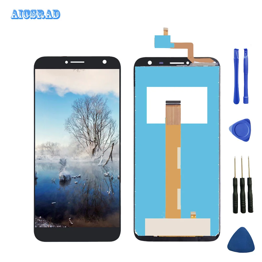 Оригинальный ЖК дисплей AICSRAD запасные части для oukitel c8 с сенсорным экраном в сборе