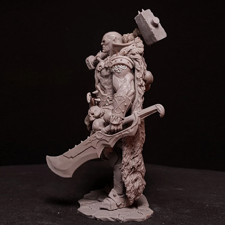 1/24 Razgor The Warbringer Resin Model Figure GK Science fiction theme Unassembled and unpainted kit | Игрушки и хобби