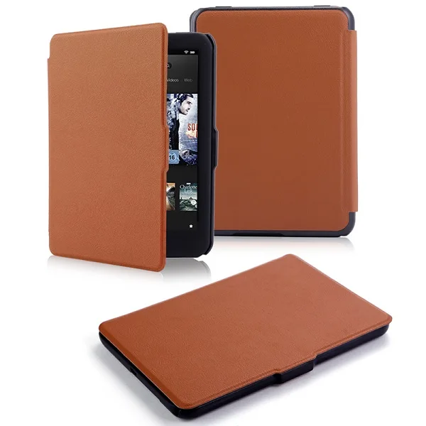 Ультратонкий кожаный чехол умный из искусственной кожи для 2015 tolino vision hd3