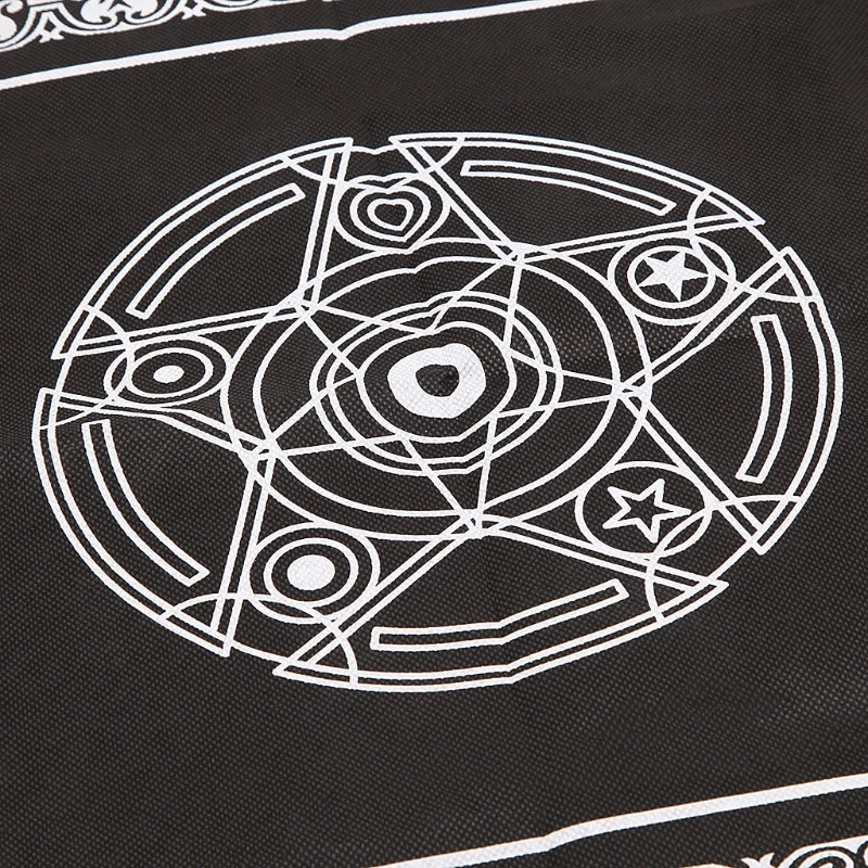 49x49 см Pentacle Таро скатерть из нетканого материала игральные карты настольные игры