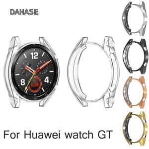 Защитный чехол-бампер из ТПУ для Huawei Watch GT, мягкий силиконовый чехол для смарт-часов Huawei GT