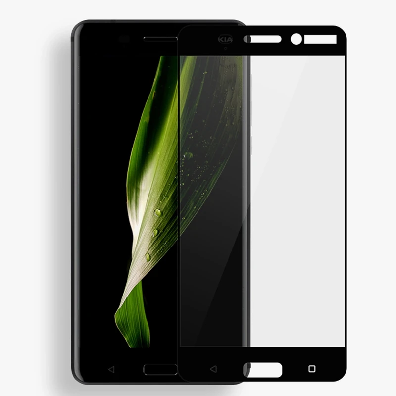 2.5D полное покрытие закаленное стекло для Nokia 6 2 3 5 2018 X5 X7 Plus 9H Защита экрана 7 8 1 X6