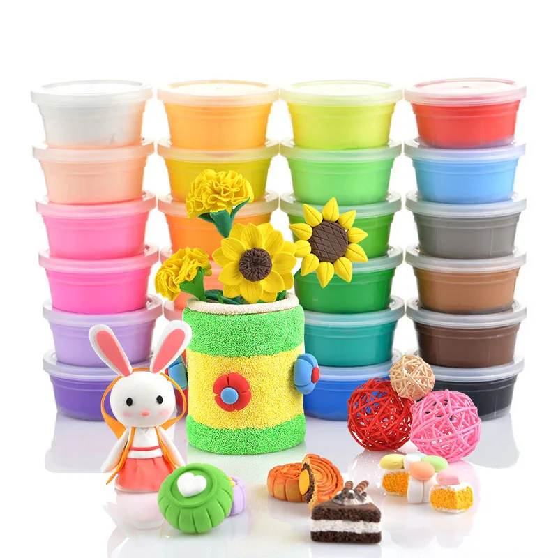 24 шт. сушка DIY ковкого полимера Пластилин Playdough инструменты Мягкие блоки Пластик