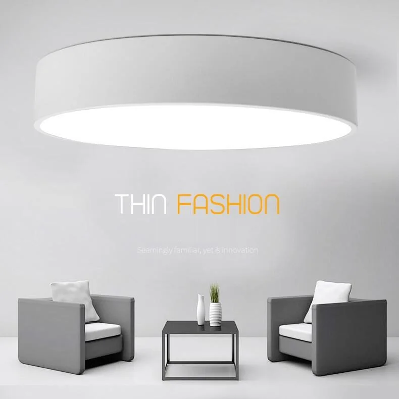 Лампа потолочная светодиодная 5 см с регулируемой яркостью|room ceiling lights|dining room