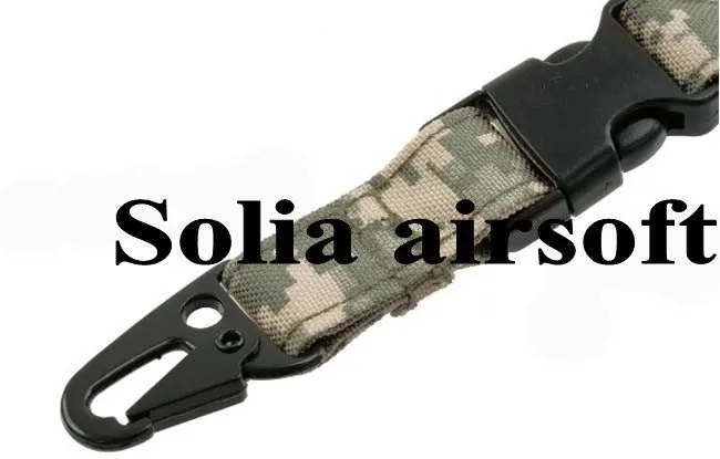 

Tactical One Point single bungee Nylon FABRIC rifle sling ACU