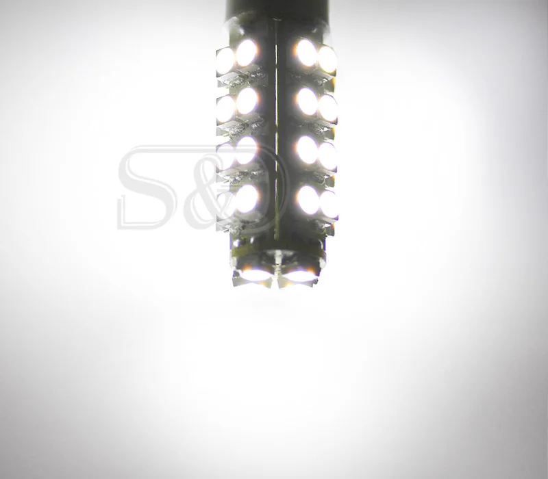2 шт. 880 890 PGJ13 36 SMD чистый белый автомобильный туман Задний сигнал светодиодный