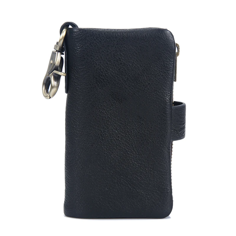 SIMLINE кошелек для ключей из натуральной кожи мужские многофункциональные