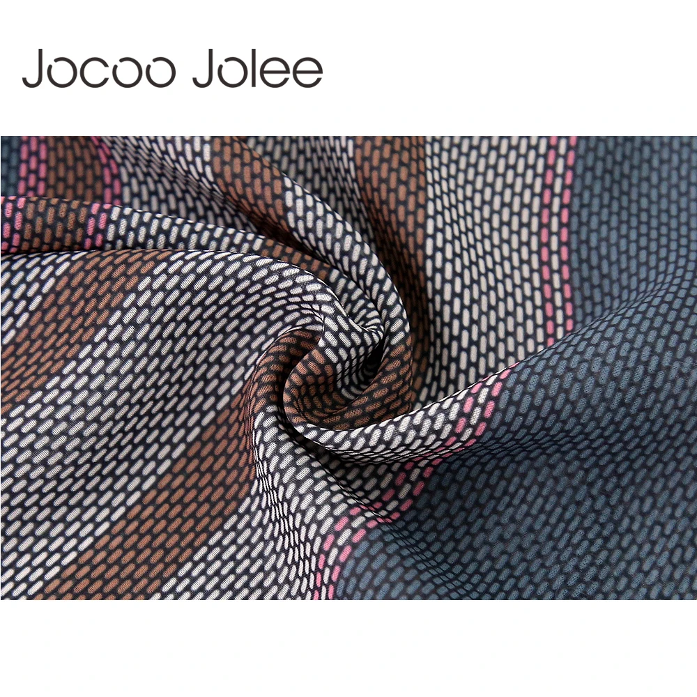 Повседневное длинное платье Jocoo Jolee с открытыми плечами для женщин в офисном