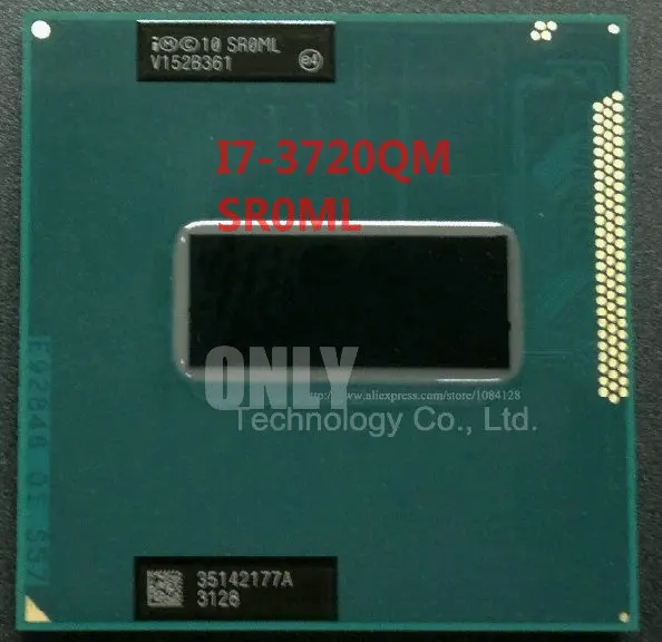 Процессор INTEL cpu I7-3720QM процессор SR0ML I7 3720QM SROML 2,6G-3,6G/6 M HM75 HM77