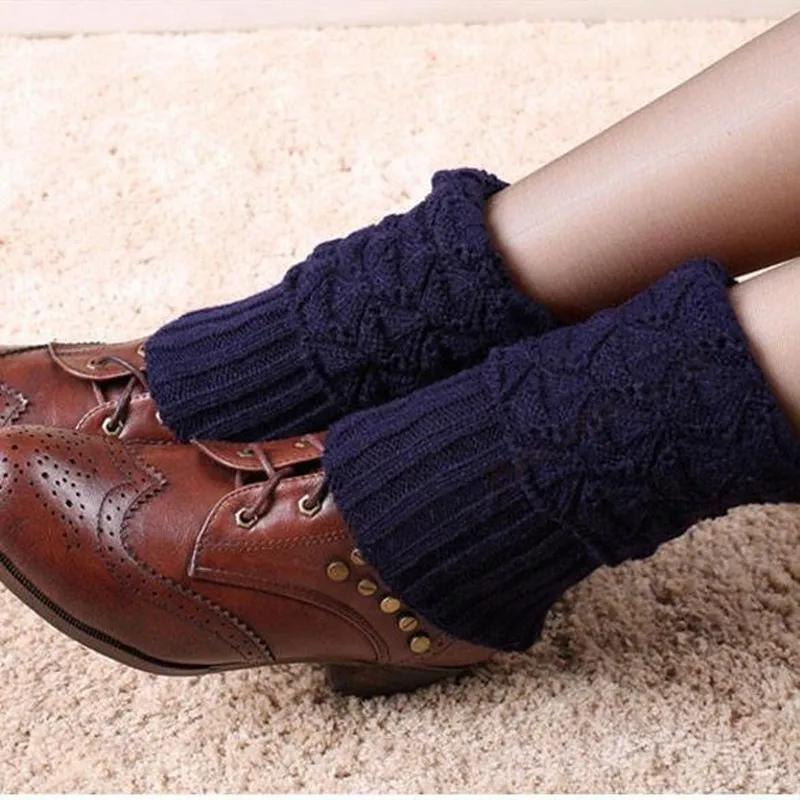 Женские вязаные крючком носки Z1 короткий вкладыш|boot socks|boot cuffsknitted leg warmers |