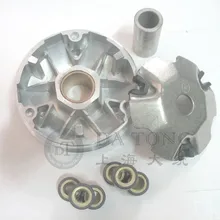 139QMA Variator Set with Copper Rollers For QJ Keeway Chinese 50 80cc GY6 Scooter Honda Dio ZX ATV Moped Spare Part
