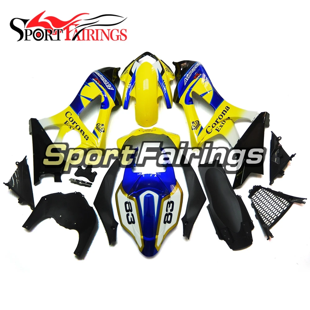 Полные Обтекатели для GSXR1000 Suzuki K7 2007 2008 07 08 мотоцикл пластиковые впрыски ABS Кузов