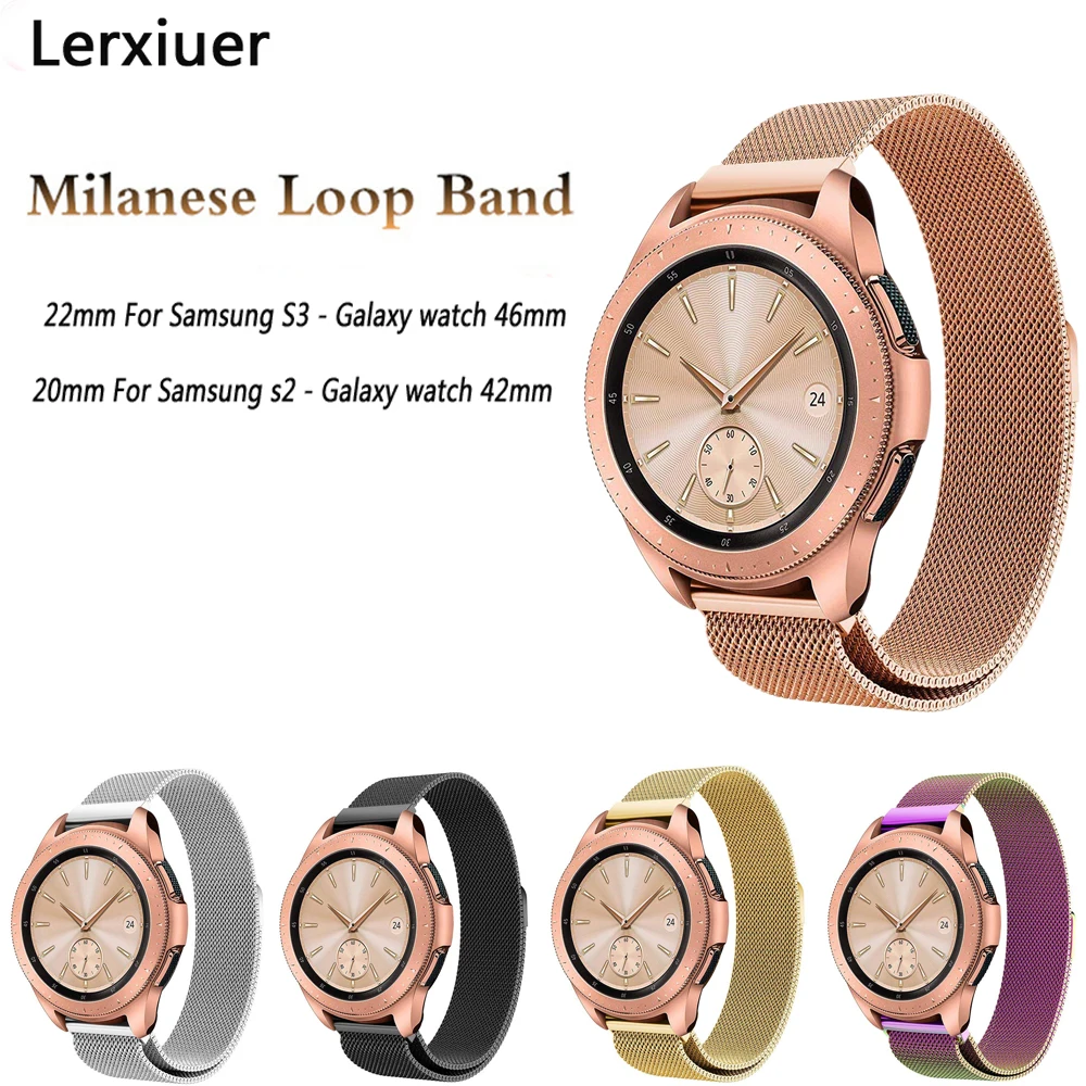 Ремешок Galaxy Active 2 для samsung Galaxy watch 46 мм 42 мм gear S3 20 мм 22 мм ремешок для часов huawei watch gt Amazfit bip/gtr 47 мм ремешок