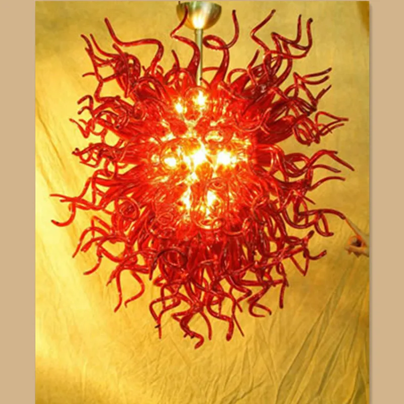Недорогие классические люстры из муранского стекла sunshine fire red|glass chandelier|chandelier