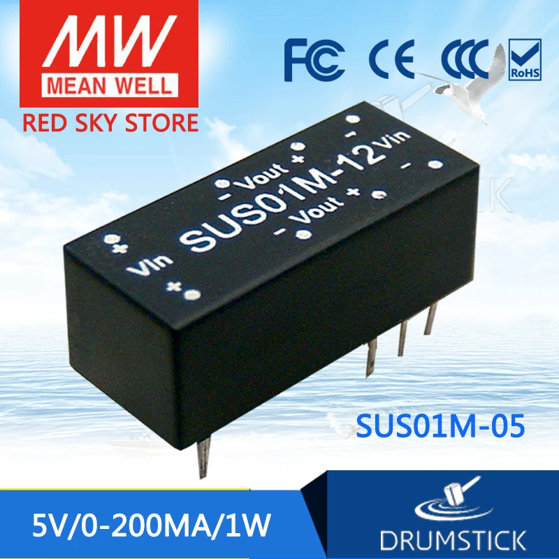 Импульсный источник питания transmit MEAN WELL Taiwan SUS01M/01N 05V|5v 200ma|converter 5vconverter dc-dc |