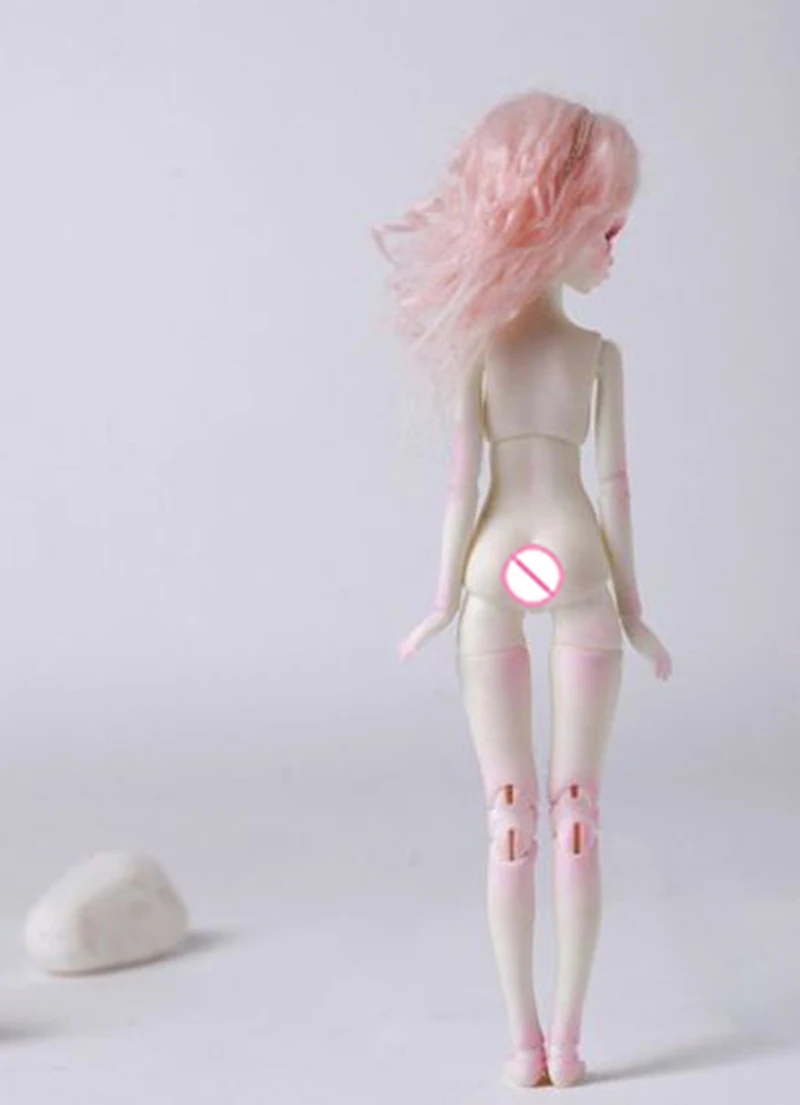 Для подарка BJD 1/8 мини-кукла для девочек бледные куклы маленькая Юджина голая кукла модель без макияжа фигурка модель игрушки для коллекционирования