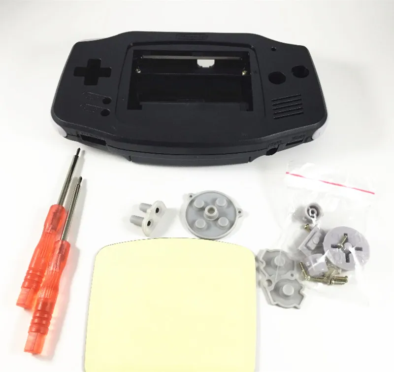 Полный комплект чехол для корпуса Сменный Чехол пластиковый Nintendo for GBA кнопки