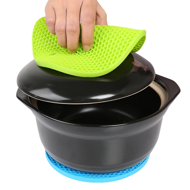 1 шт. Многофункциональный Круглый нескользящий термостойкий Коврик для