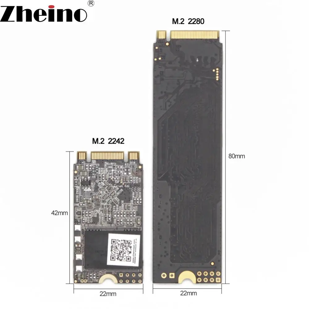 Zheino M.2 2242 SSD 256GB SATA3 SSD 22*42 мм Внутренний твердотельный жесткий диск для настольного ноутбука