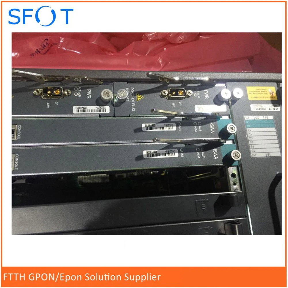 

Switch, AN5516-06 OLT ( 2*PWR+2*HSWA+2*HU2A) with its attachment