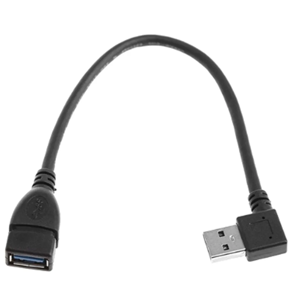 Удлинитель USB 3 0 правый/левый вверх/вниз угол 90 градусов удлинитель адаптер Папа