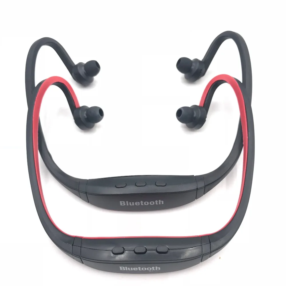 S9 беспроводные Bluetooth наушники со слотом для SD карты Micro Neckband Auriculares гарнитура