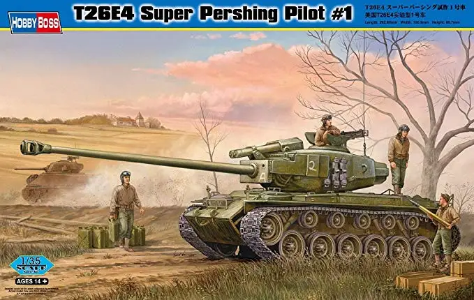 1/35 Hobby Boss 82426 T26E4 Super Pershing pilot #1 модель hobby | Игрушки и хобби