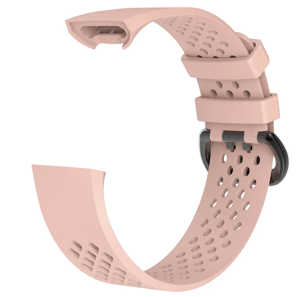 XBERSTAR силиконовый ремешок на запястье для Fitbit Charge 3 Charge3 фитнес-трекер спортивный ремешок для часов Ремешки маленький большой