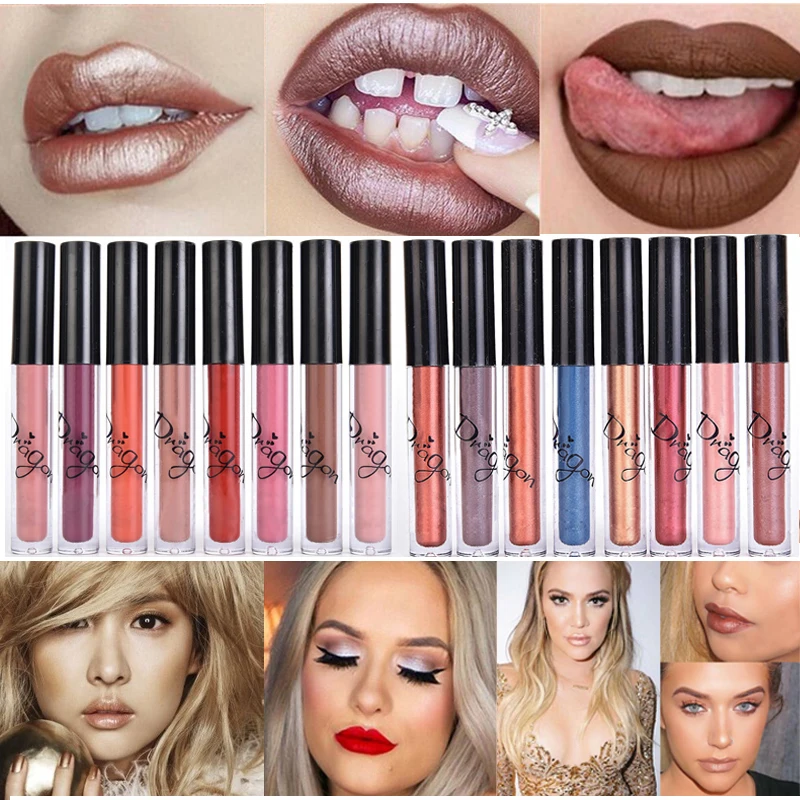 Лидер продаж! Batom помада телесного цвета стойкий блеск для губ водостойкая жидкая