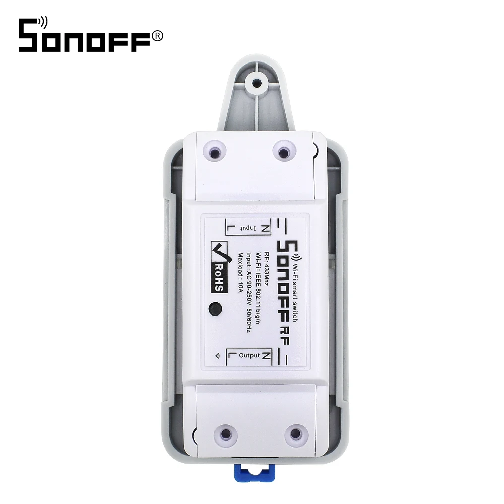 Интеллектуальный выключатель света SONOFF DR DIN Rail регулируемая Монтажная рейка