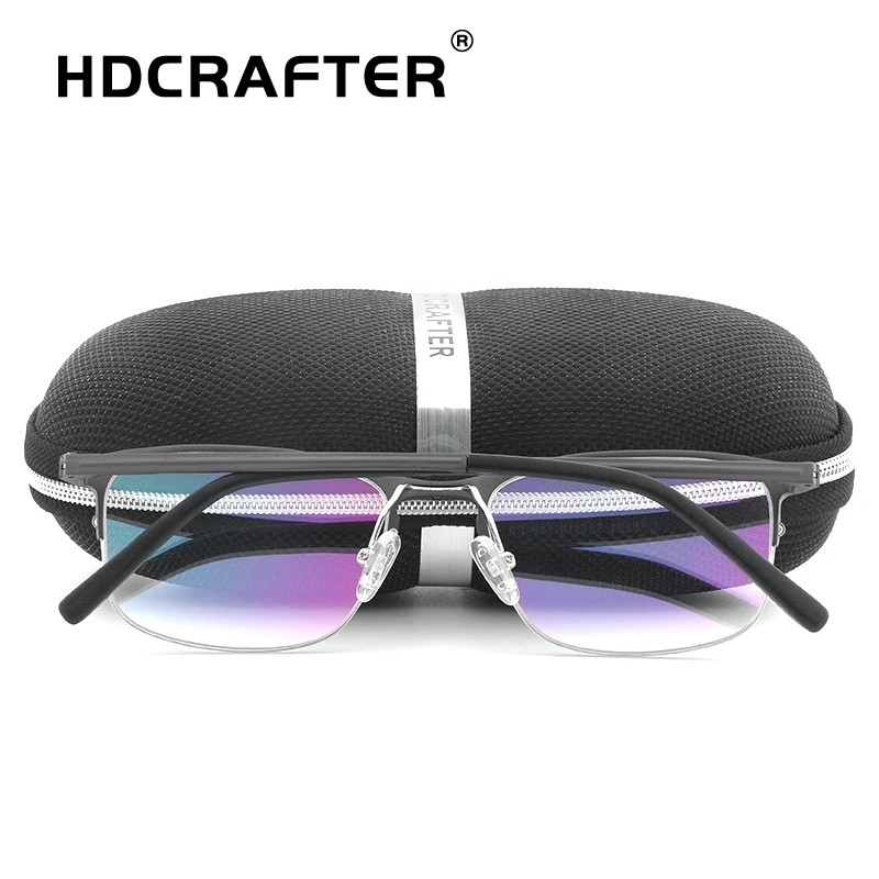 HDCRAFTER высокое качество алюминиево-магниевые очки оправа для мужчин оптические по