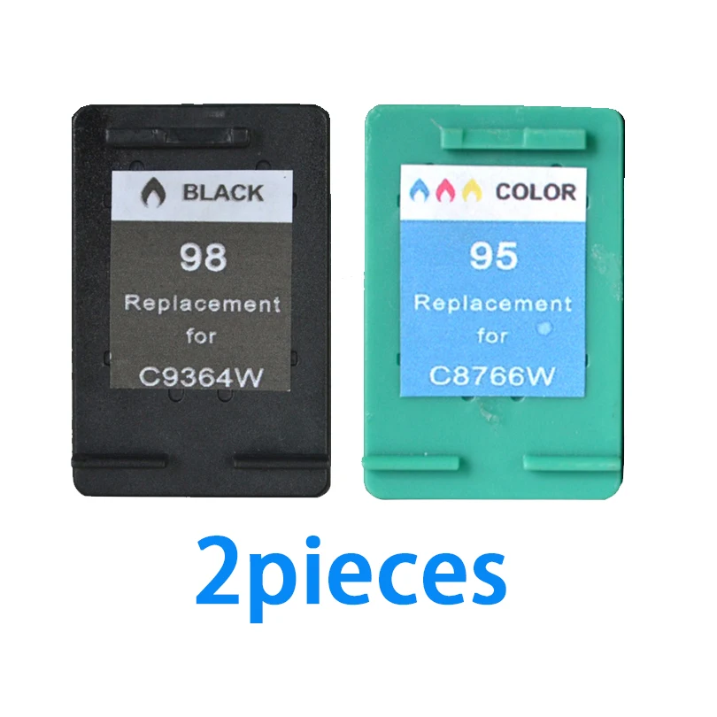 Чернильный картридж для HP 98 95 совместимый с Photosmart C4183 C4188 D5160 2575 H470 Deskjet 5940 D4145 D4155