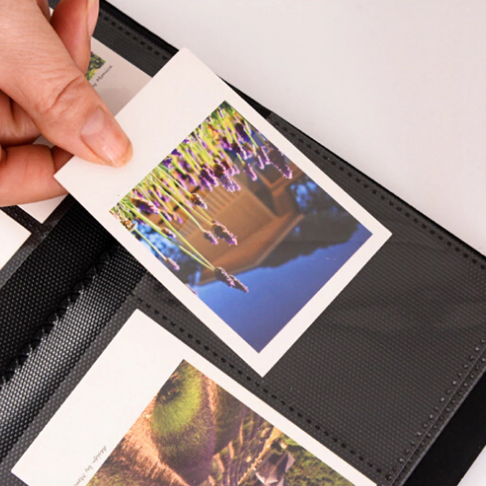 Фотоальбом с блестящими блестками для мгновенной пленки Polaroid Fujifilm Instax Mini