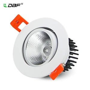 Регулируемый угол 7 Вт9 Вт12 Вт15 Вт18 Вт светодиодный COB потолочный светильник с регулируемой яркостью 3000K6000K Epistar потолочный светильник утопленный Точечный светильник домашний декор