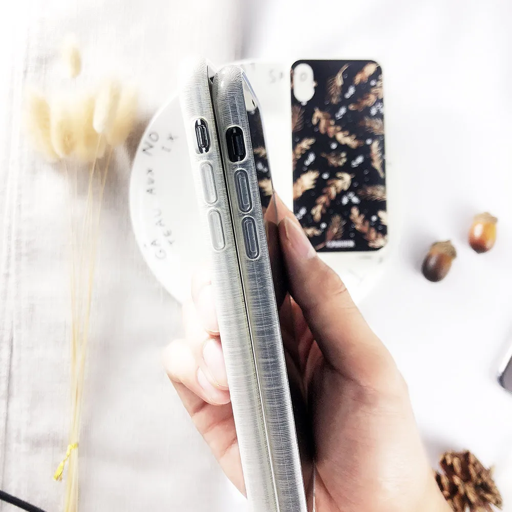 CASEIER новогодний чехол для iPhone 7 защитный прозрачный мягкий Plus Рождественская елка