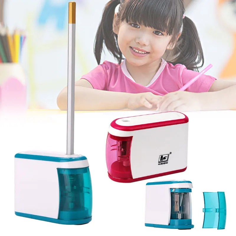 Автоматическая электрическая точилка для карандашей работающая от аккумулятора