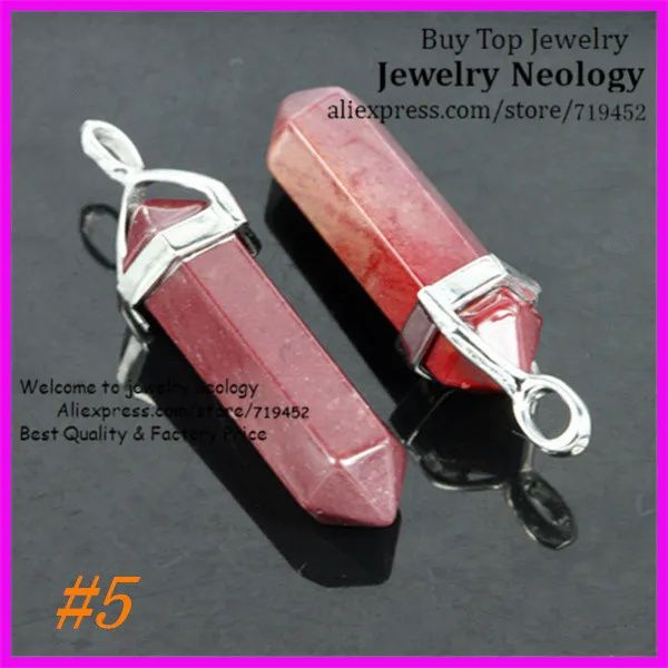 10 шт./лот натуральные желтки драгоценный камень шестигранная чакра рейки