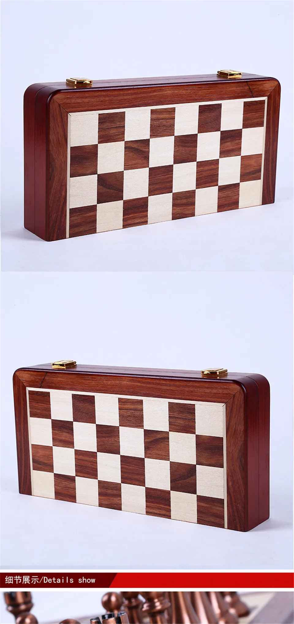King Height 67 мм Kirsite Международный шахматный набор Wwooden Складная шахматная доска шахматная игра для детей и взрослых для подарка игрушки LA48