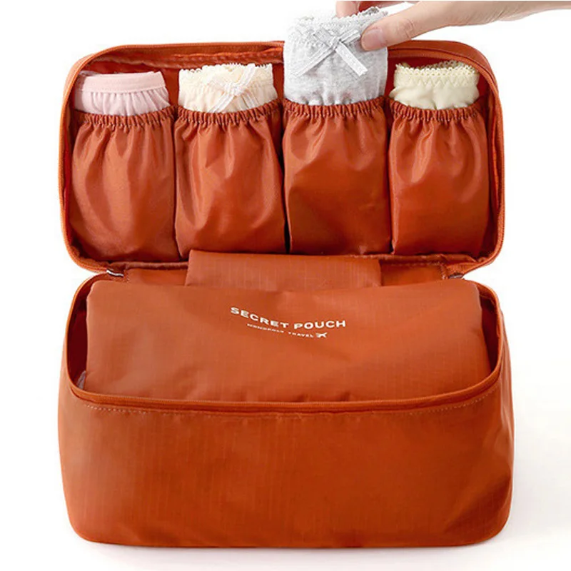 Женская косметичка новая дорожная Повседневная сумка на молнии нижнее белье